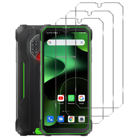 KELOLIN [3 pièces] Verre Trempé Protection écran Pour Blackview BV8800/BL8800 5G,9H Dureté,Installation Simple,sans Bulles,Anti 