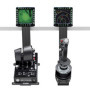 Lot de 2 Support de Bureau pour le joystick de jeu de Sim de vol Compatibles avec Logitech X52/ X52 Pro/ X56/ X56 Rhino/Winwing 