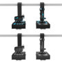 Lot de 2 Support de Bureau pour le joystick de jeu de Sim de vol Compatibles avec Logitech X52/ X52 Pro/ X56/ X56 Rhino/Winwing 
