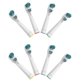 Têtes De Remplacement Têtes De Brosse À Dents Pour Braun Oralb Électrique Brosses À Dents Electriques, Recharges Génériques Doub