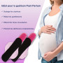 Soft Pad 2 Poches de Gel Post-Partum | livrées avec 3 housses lavables en forme de serviette | Grossesse, post accouchement, hém