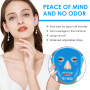 Masque rafraîchissant pour le visage,Masque Froid Visage en Gel,Masque Rafraîchissant, Compresse Chaude Et Froide Pour le Visage