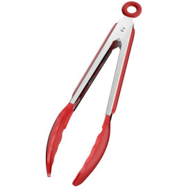 Newaner Pinces de cuisine en Acier inoxydable 9 pouces, Pinces à Barbecue avec embouts en silicone - Pince en silicone de qualit