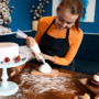 Brevanza 120 Pièces Ustensiles à Pâtisserie avec 100 Poche a Douille Patisserie Jetable, 10 Douille Patisserie, Ustensile Patiss