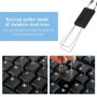 skytowards Kit de Nettoyage de Clavier, 2 Extracteurs de Touches + 2 Brosses de Clavier, Outil de Démontage Expert avec Brosses 