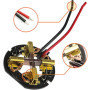 Assemblage de Support de Balai de Charbon pour perceuse sans fil Milwaukee M18 M12 2602-20 AEG 18v Pièces de Rechange 4 Balais d