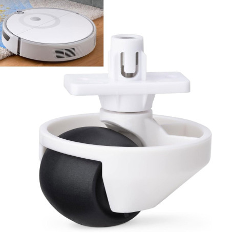 HAPPOW Roue avant pour Roborock S8/S7/S6/S5/Q7/G20/G10S/G10/T7S/S65/S55/S45 Series Robot Aspirateur Roue Universelle Silent Whee