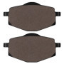 Cyleto Plaquettes de Frein Avant et Arrière pour Yamaha TDR125 TDR 125 1993 1994 1995 1996 1997 1998 1999 2000 2001 2002 2003