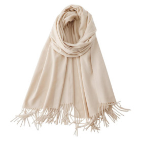 DAZZLUXE 1 écharpe beige, écharpe et écharpe pour femme, écharpe et écharpe en cachemire, écharpe douce, écharpe légère, accesso