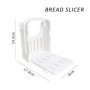 1 pièce Machine à pain pliable Coupe-pain manuel Outil de découpe de pain Toast Coupe-gâteau Coupe-pain fait maison