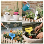 180 Pièces Etiquette Plante,étiquettes pour plantes en plastique de qualité,40 étiquettes blanches + 140 étiquettes colorée,Etiq