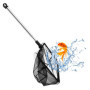 INNAL Épuisette Télescopique 26-45 CM Epuisette Aquarium Mini Réglable Poissons Télescopiques Net Petite Epuisette Aquarium pour