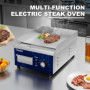TAIMIKO Plancha Électrique Professionnelle Plaque de barbecue en Acier Inoxydable Plaque de Gril en Fonte lisse 50-300 ℃