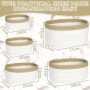 ENCOUN 5PCS Paniers de Rangement en Corde Tissée, Panier Rangement Salle de Bain, Corbeille Rangement Panier, Panier de Rangemen