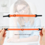MXTIMWAN Cordons Elastiques Pour Lunettes, Sangles Lunettes Antidérapantes Réglables, Cordon à Lunettes Elastique, Sport Nautiqu