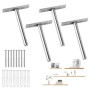 Support Etagere Invisible, Fixation Invisible pour Étagère Mural en Bois, Supports en Métal pour Étagère Flottante, Etagere Mura