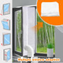 300cm Joint De Fenêtre Pour Climatisation Mobile, Kit Calfeutrage Climatiseur Mobile, Kit Climatiseur Fenetre, Convient Aux Sèch