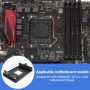 OLRWSLG Lot de 3 Bracket AMD AM4 Mainboard Holder Support Ventilateur Cpu AM4 en ABS Plaque Arriere AM4 Support Processeur AM4 p