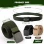 3 Pièces Ceinture en Nylon Homme Ceinture Homme Tissu Ceinture Tissu Réglable Sangle de Ceinture Tissus Homme Ceintures Homme Un