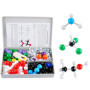 Poweka Modèle Moléculaire de Chimie Kit de Structure de Biochimie de Base, Kit de Molécules Organiques pour Enseignants Étudiant