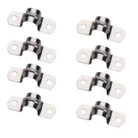 Inoxydable U-Tube Pince Anneau De Connexion Tuyau Pince Carte serrage en forme de U Selle Carte Tuyau AttacheCollier de Fixation