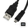 Rnitle Câble USB compatible avec Panasonic/Lumix/Nikon DMC-FZ1000 -FZ300 -FZ200 -FZ72 -FZ70 DMC-FT5 -FT30 Charge USB Data donnée