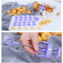 Vastsea Pistolet Presse à Biscuits, Injecteur De Crème De Biscuit, Décoration Gâteau, Convient aux Outils de Fabrication de gâte
