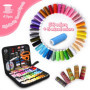 TOPSEAS Kit de Couture,Kit de Couture Complet,335 pcsKit de Couture Complet Premium Couture,43 bobines de Fil,Kit de Couture Por
