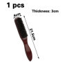 brosse pour plaquer les cheveux,Brosse à Cheveux de poils de Sanglier,brosse poil de sanglier cheveux,brosse cheveux plaquage,br