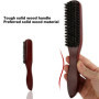brosse pour plaquer les cheveux,Brosse à Cheveux de poils de Sanglier,brosse poil de sanglier cheveux,brosse cheveux plaquage,br