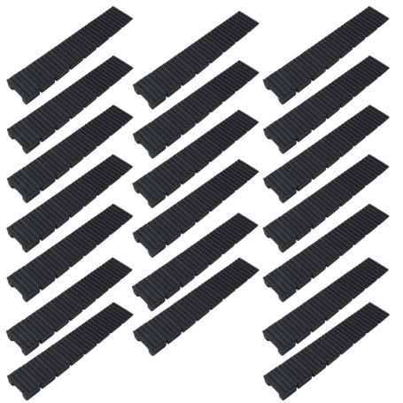 Lot de 20 Cales pour Meubles,Cales de Reglage 8 x 20 x 98 mm,avec Points de Rupture Prédéterminés Intégrés,Cales de Nivellement 