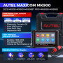 Autel MaxiCOM MK900 Valise Diagnostic Auto: 2025 Idem MK900BT, Mise à Jour de MX808S, MK808BT Pro, MK808Z Outil Analyse Bidirect