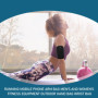 CZAYEFNH Brassard de Sport, Fitness Brassard Sport Porte Monnaie Pochette Sac Téléphone Portable pour Smartphone Jusqu’à 6.2 Pou