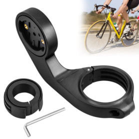 Support Guidon GPS Compatible avec Garmin Edge Bike Computer Support de Cintre VTT - Support Guidon de vélo pour GPS Vélo de Mon