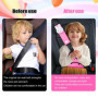 Coussin Ceinture Securite Enfant, Voiture Ceinture de Sécurité Coussinets d'Epaule, Coussinets de Ceinture de Sécurité Amovibles