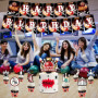 Décorations de fête bowling, accessoires de fête d'anniversaire comprenant une bannière Happy Birthday, des décorations de gâtea