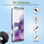 Ydiciv 3+3 Pièces Verre trempé Compatible avec Samsung Galaxy S20 Plus avec 3 Pièces Caméra Arrière Protecteur, 9H Dureté, Sans 