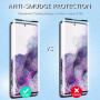 Ydiciv 3+3 Pièces Verre trempé Compatible avec Samsung Galaxy S20 Plus avec 3 Pièces Caméra Arrière Protecteur, 9H Dureté, Sans 