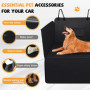 Zanfqvo Protection Coffre Voiture Chien avec Protection latérale - Imperméable Antidérapante Housse de Coffre pour Chien - Unive