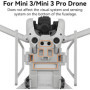 Craznick Kit de protection pliable pour drone Mini 3/3 Pro - Extension à libération rapide - Accessoires pour DJI Mini 3/3 Pro