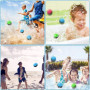 UQTUKO Balle Rebondissante d'eau, 3 Pièces Balles à Eau en Lycra Bombes à Eau réutilisables balles Piscine a balles pour Enfants