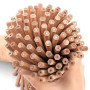 PIQIUQIU Lot de 50 crayons HB pour enfants, en bois véritable, pour enfants, étudiants, enseignants, bureau, école, dessin, écri