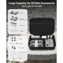 SOBEAU Sac de Rangement pour DJI Neo, Sacoche de Transport, Rigide Étui de Voyage pour DJI Neo, Radiocommande RC-N3 et Accessoir