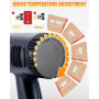 SinLaw Décapeur Thermique Professionnel 2500W, Pistolet à Air Chaud 50℃~650℃ Température Variable en Continu, 2 Débit D'air,Prot