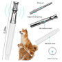 Elfinfi Sifflet Ultrason Chien, Sifflet Chien Rappel, Sifflet Chien avec 2 Longes, Sifflet Ultrason Chien Anti Aboiement, Fort e