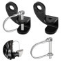 Attache Remorque Velo pour Enfant Attache-remorque Universelle pour Vélo 2 Pcs Support Attache Attelage Remorque Accessoire Velo