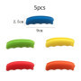 Heting-YQ Lot de 5 Poignées pour Sac de Courses Poignée de Sacs en Plastique Silicone Confortable Porte-Sac D'épicerie pour Home