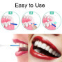 LacyMC 200 Pcs Brossettes Interdentaires,Cure-dents Interdentaires,Bâton de Fil Dentaire,Outil de Nettoyage de Dents pour Inter 