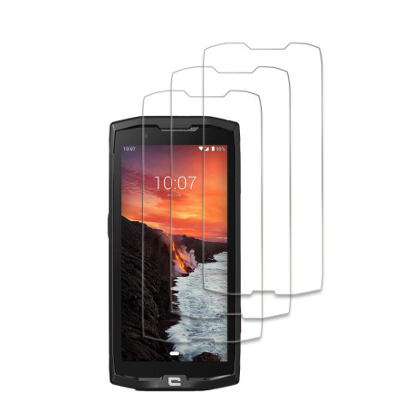 [3 Pièces] Verre Trempé pour Crosscall CORE X4 Protection écran, Ultra Résistant Film Protection écran, Ultra HD, 9H Dureté, San