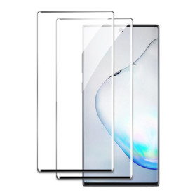 [2 Pièces] Verre Trempé pour Samsung Galaxy Note 10, HD Verre Film, 9H Vitre Protection, Anti-rayures Film, Dureté 9H, Transpare